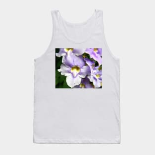 Purple Spring Flowers Tank Top